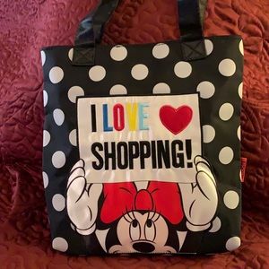 Minnie Mouse embroidered tote